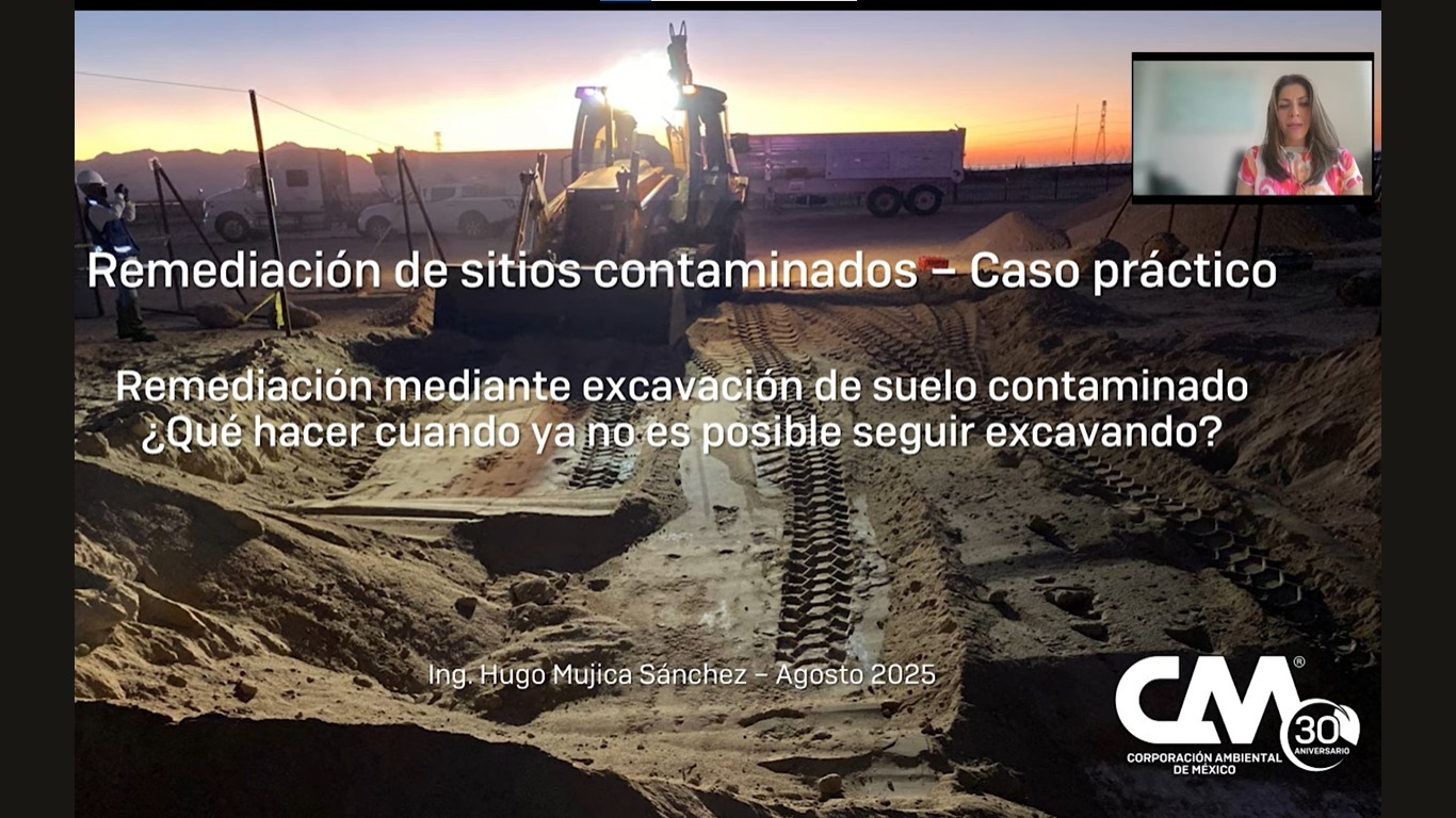 Webinar Remediación de sitios contaminados – Caso práctico | CAM | 2025